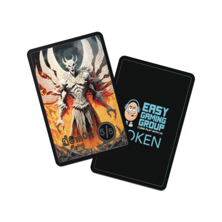 Demon 04 | MTG Token Card