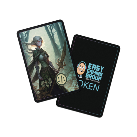 Elf 01 | MTG Token Card