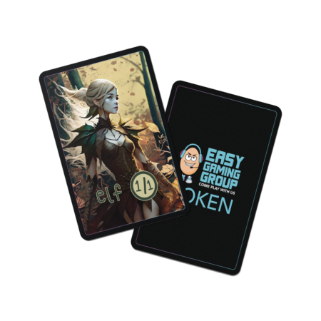 Elf 03 | MTG Token Card