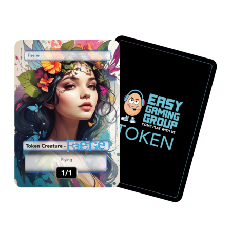 Faerie 04 | MTG Token Card